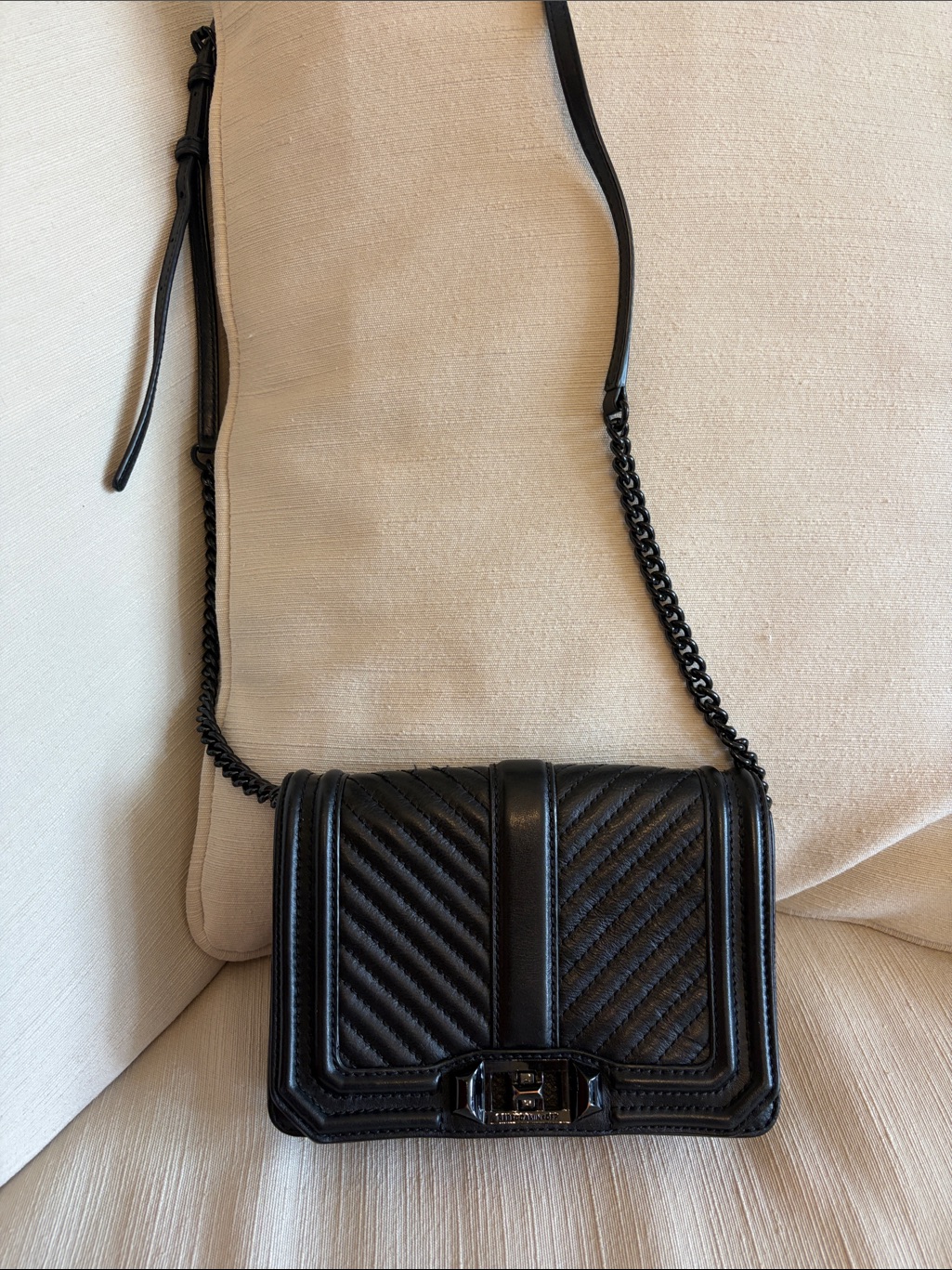Rebecca Minkoff Quilted Leather Crossbody Bag - Designer Style